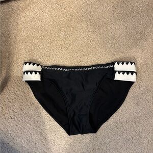 Black and White Bikini Bottom